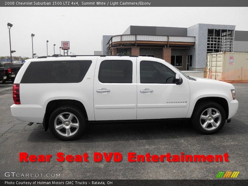 Summit White / Light Cashmere/Ebony 2008 Chevrolet Suburban 1500 LTZ 4x4