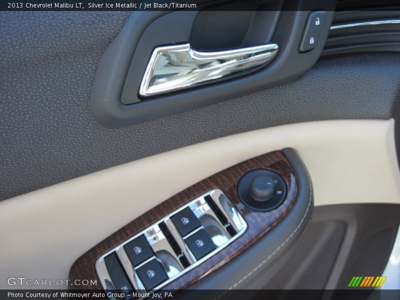 Silver Ice Metallic / Jet Black/Titanium 2013 Chevrolet Malibu LT