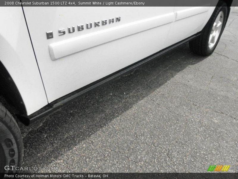 Summit White / Light Cashmere/Ebony 2008 Chevrolet Suburban 1500 LTZ 4x4