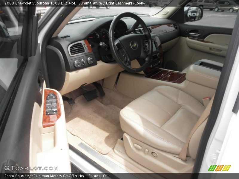 Light Cashmere/Ebony Interior - 2008 Suburban 1500 LTZ 4x4 