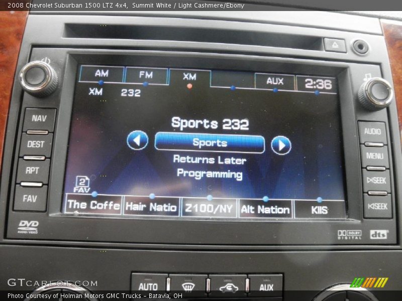 Summit White / Light Cashmere/Ebony 2008 Chevrolet Suburban 1500 LTZ 4x4