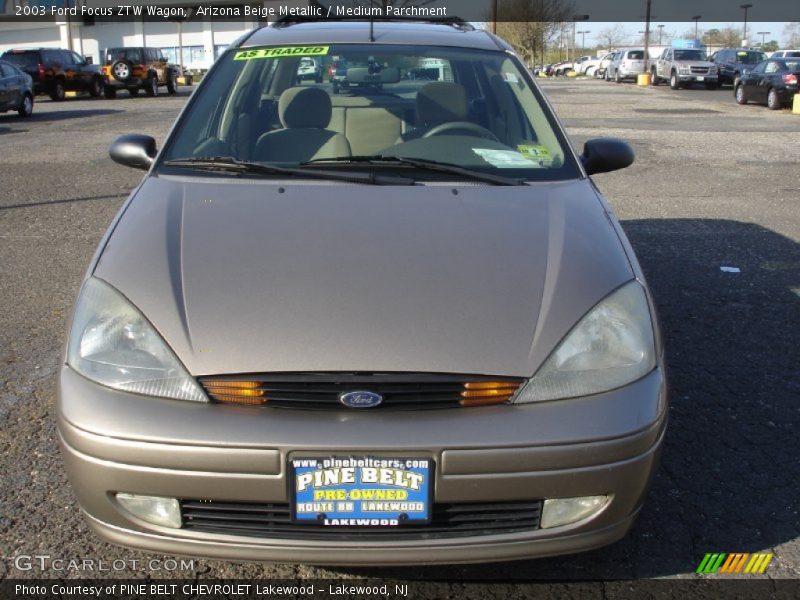 Arizona Beige Metallic / Medium Parchment 2003 Ford Focus ZTW Wagon