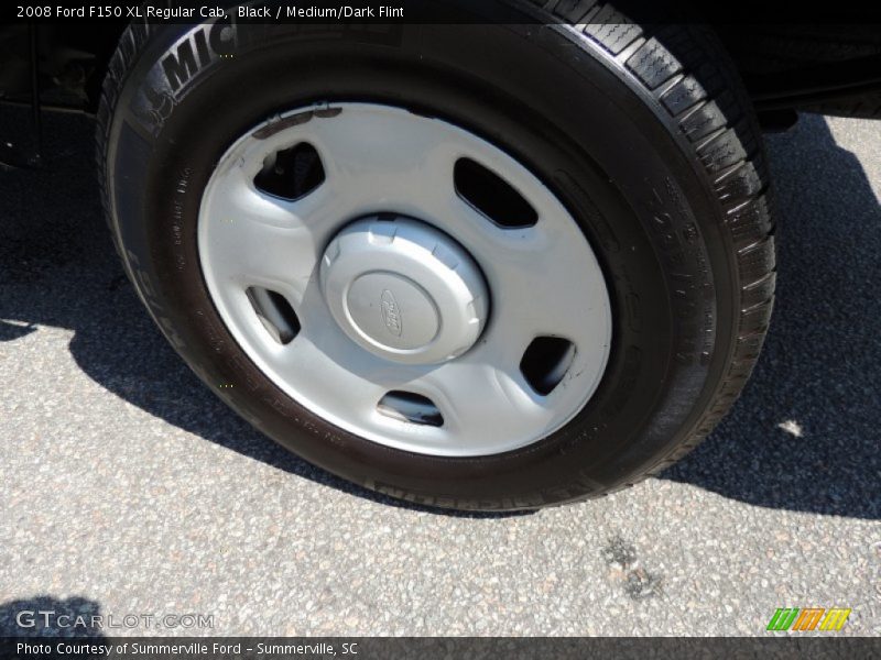 Black / Medium/Dark Flint 2008 Ford F150 XL Regular Cab