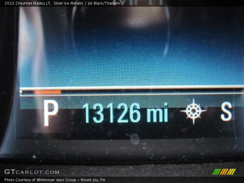 Silver Ice Metallic / Jet Black/Titanium 2013 Chevrolet Malibu LT
