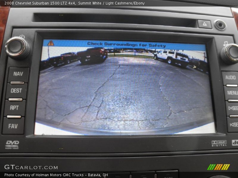 Summit White / Light Cashmere/Ebony 2008 Chevrolet Suburban 1500 LTZ 4x4