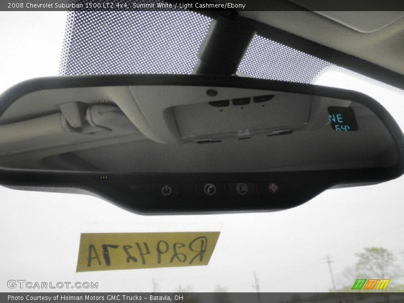 Summit White / Light Cashmere/Ebony 2008 Chevrolet Suburban 1500 LTZ 4x4
