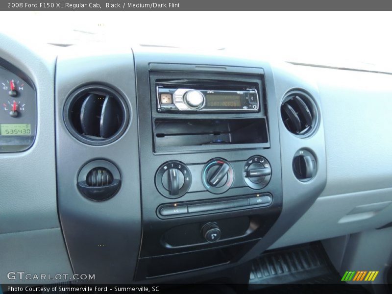 Black / Medium/Dark Flint 2008 Ford F150 XL Regular Cab