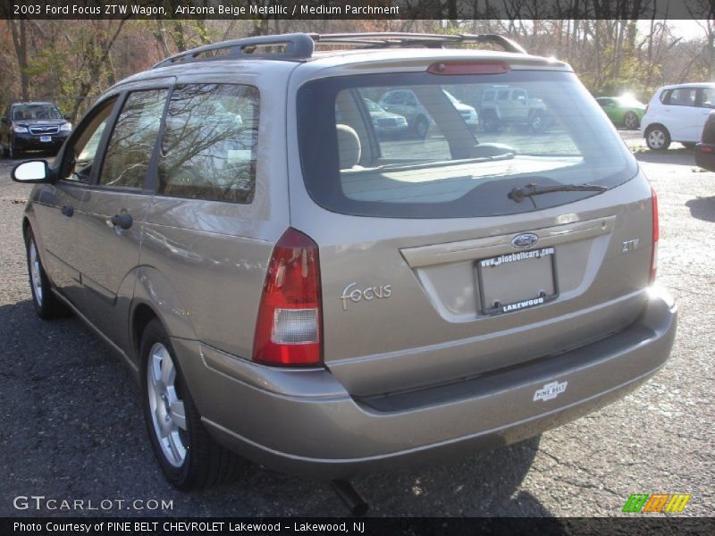 Arizona Beige Metallic / Medium Parchment 2003 Ford Focus ZTW Wagon