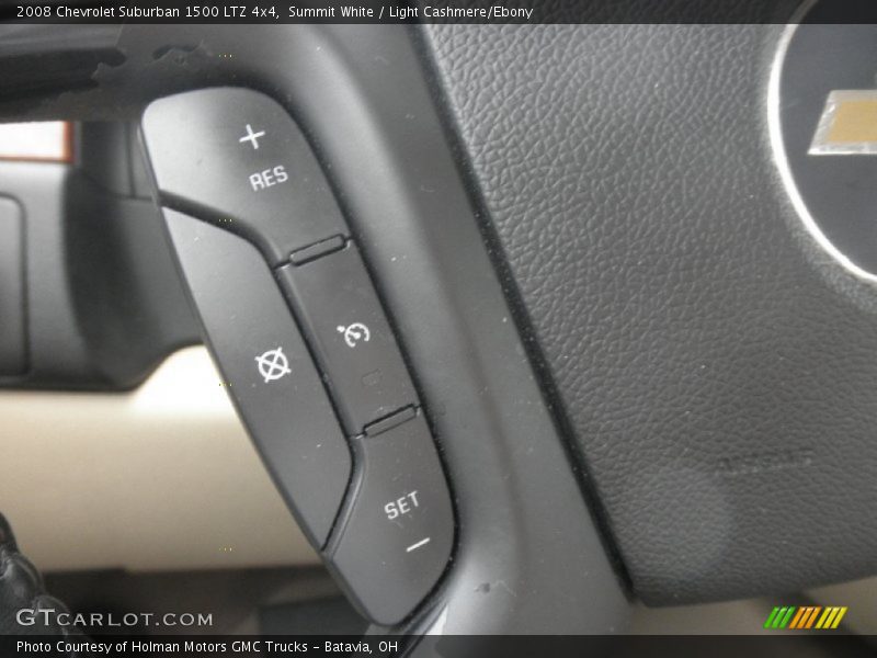Controls of 2008 Suburban 1500 LTZ 4x4