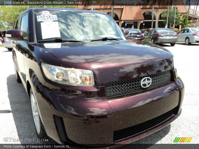 Blackberry Crush Metallic / Dark Gray 2008 Scion xB