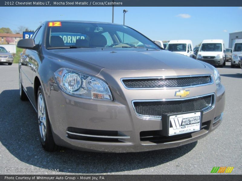 Mocha Steel Metallic / Cocoa/Cashmere 2012 Chevrolet Malibu LT
