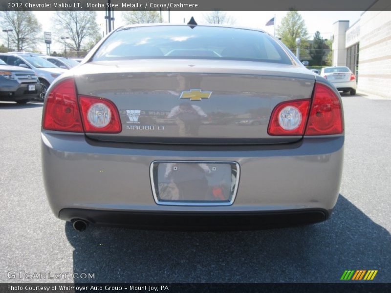 Mocha Steel Metallic / Cocoa/Cashmere 2012 Chevrolet Malibu LT