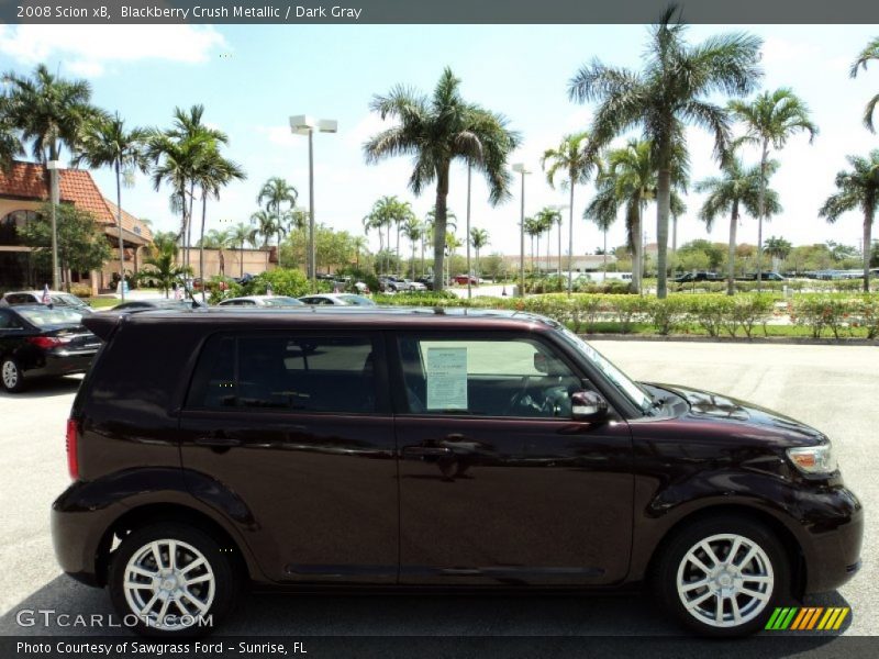 Blackberry Crush Metallic / Dark Gray 2008 Scion xB