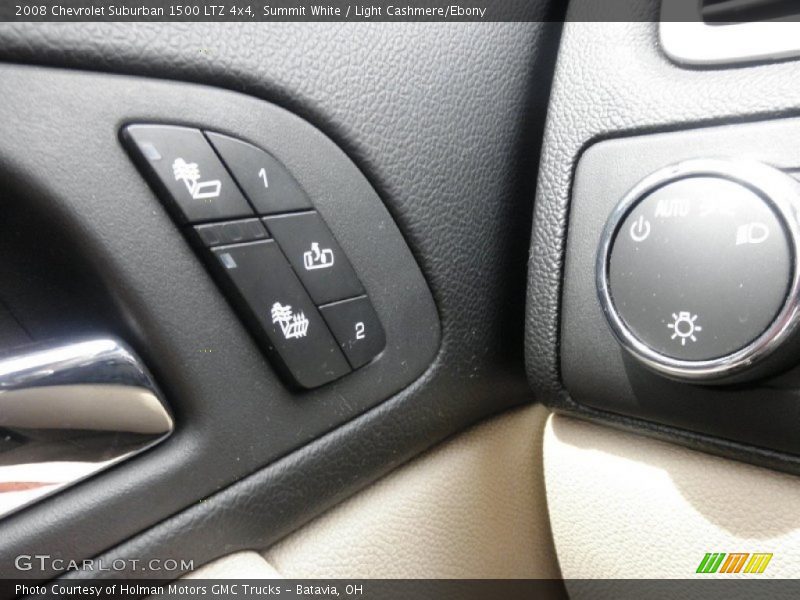 Controls of 2008 Suburban 1500 LTZ 4x4