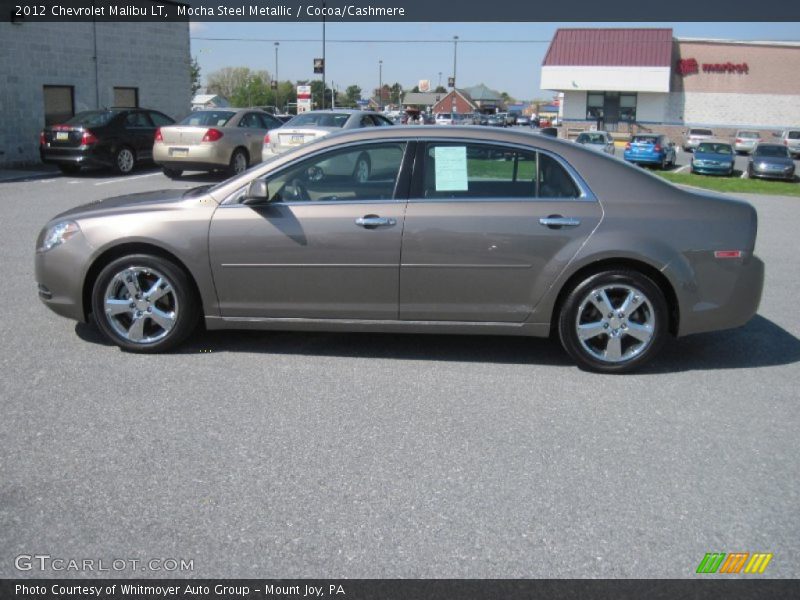 Mocha Steel Metallic / Cocoa/Cashmere 2012 Chevrolet Malibu LT