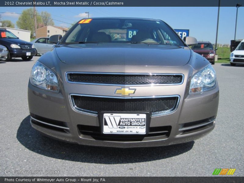 Mocha Steel Metallic / Cocoa/Cashmere 2012 Chevrolet Malibu LT