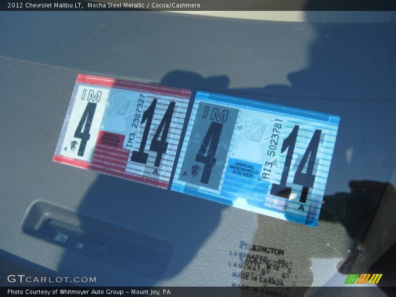 Mocha Steel Metallic / Cocoa/Cashmere 2012 Chevrolet Malibu LT