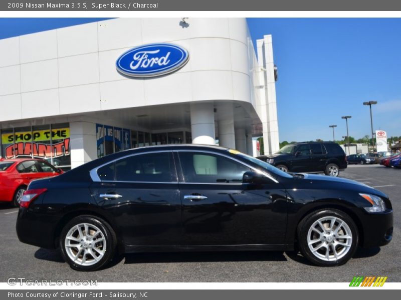 Super Black / Charcoal 2009 Nissan Maxima 3.5 S