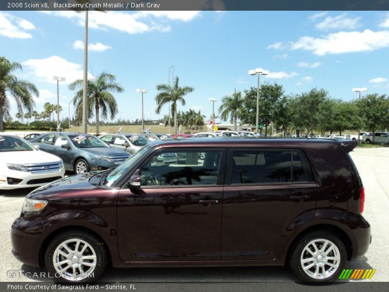 Blackberry Crush Metallic / Dark Gray 2008 Scion xB