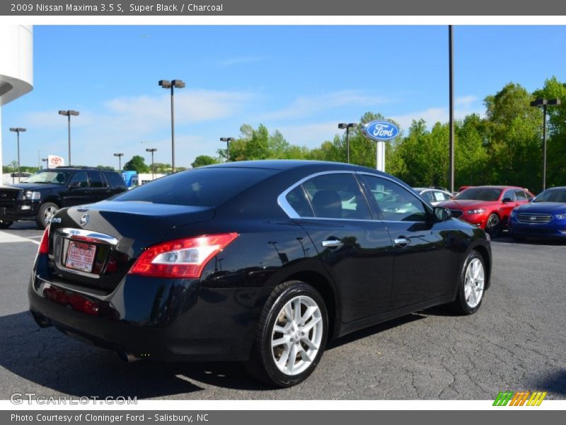 Super Black / Charcoal 2009 Nissan Maxima 3.5 S