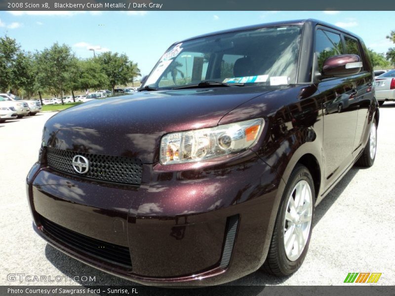 Blackberry Crush Metallic / Dark Gray 2008 Scion xB