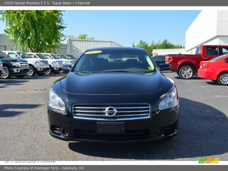 Super Black / Charcoal 2009 Nissan Maxima 3.5 S