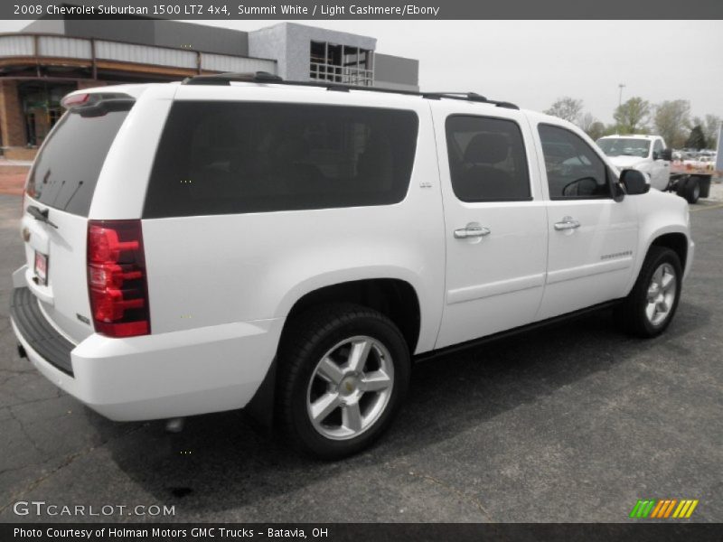Summit White / Light Cashmere/Ebony 2008 Chevrolet Suburban 1500 LTZ 4x4