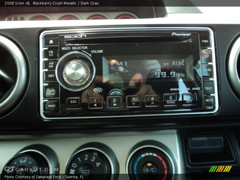 Blackberry Crush Metallic / Dark Gray 2008 Scion xB