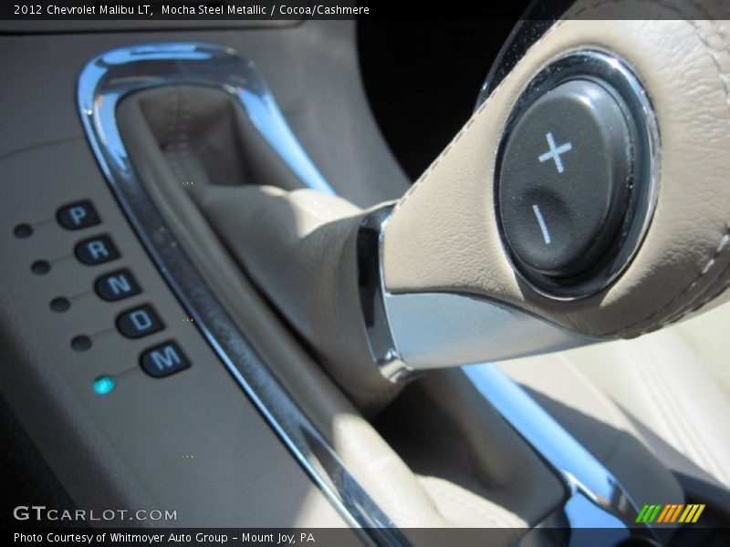  2012 Malibu LT 6 Speed Automatic Shifter