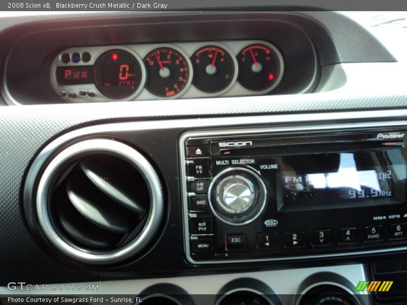 Blackberry Crush Metallic / Dark Gray 2008 Scion xB