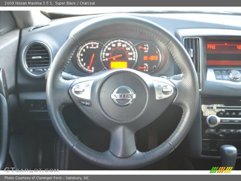 Super Black / Charcoal 2009 Nissan Maxima 3.5 S