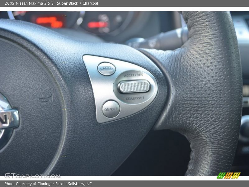Super Black / Charcoal 2009 Nissan Maxima 3.5 S