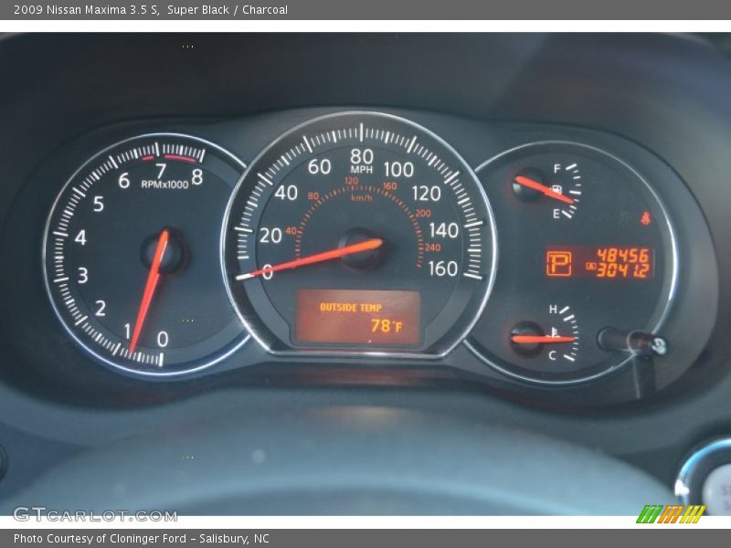  2009 Maxima 3.5 S 3.5 S Gauges