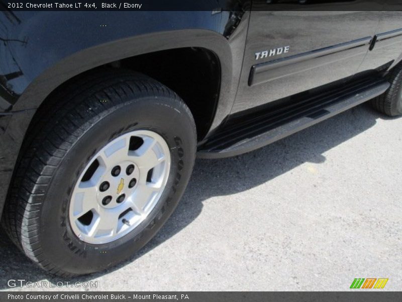 Black / Ebony 2012 Chevrolet Tahoe LT 4x4