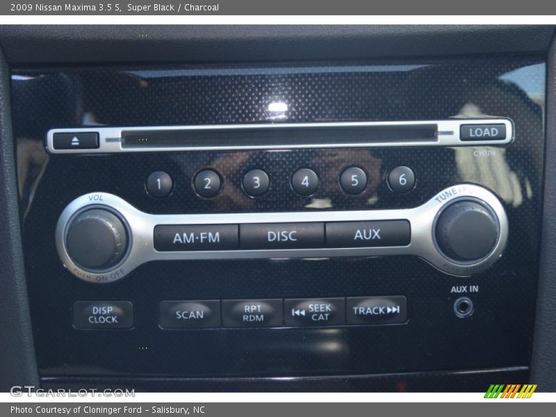 Super Black / Charcoal 2009 Nissan Maxima 3.5 S