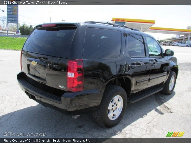 Black / Ebony 2012 Chevrolet Tahoe LT 4x4