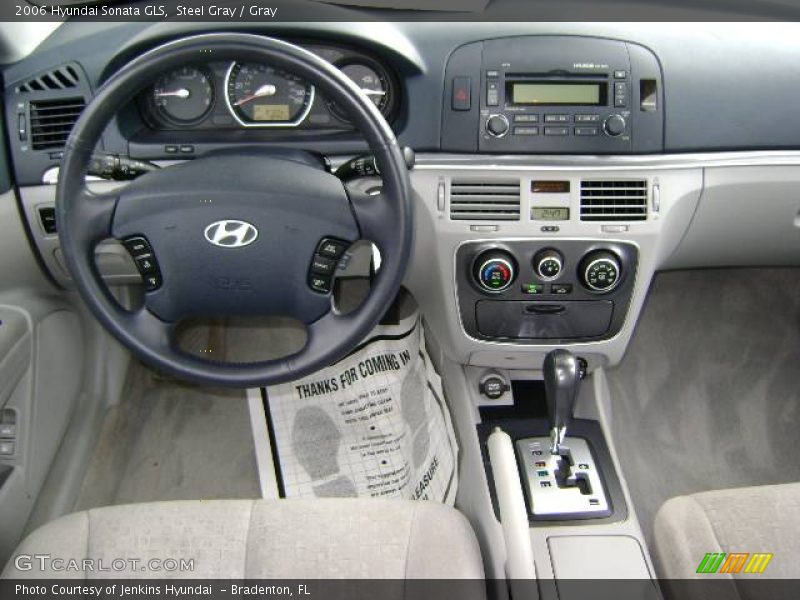 Steel Gray / Gray 2006 Hyundai Sonata GLS
