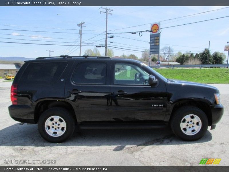 Black / Ebony 2012 Chevrolet Tahoe LT 4x4