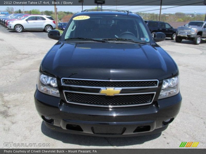 Black / Ebony 2012 Chevrolet Tahoe LT 4x4