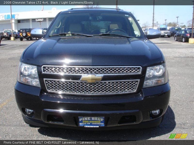 Black / Light Cashmere/Ebony 2008 Chevrolet Tahoe LTZ 4x4