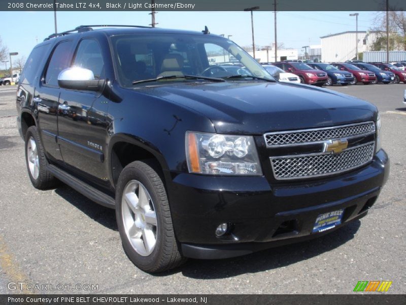 Black / Light Cashmere/Ebony 2008 Chevrolet Tahoe LTZ 4x4
