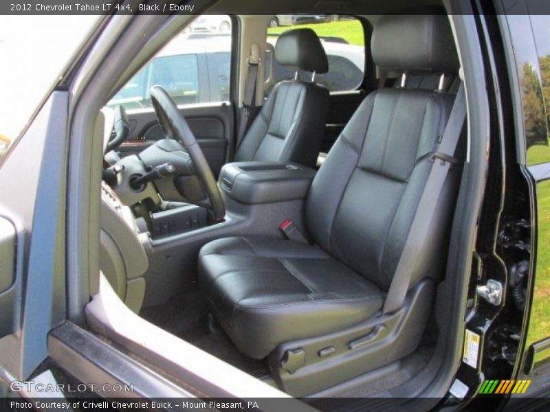 Front Seat of 2012 Tahoe LT 4x4