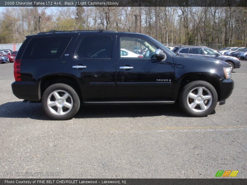 Black / Light Cashmere/Ebony 2008 Chevrolet Tahoe LTZ 4x4