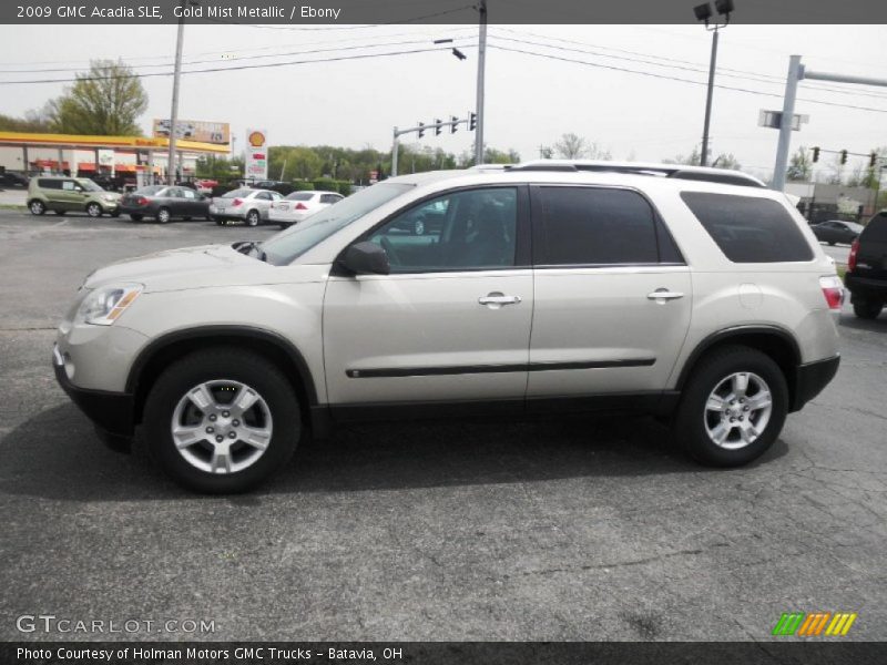  2009 Acadia SLE Gold Mist Metallic