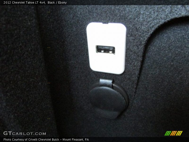 Black / Ebony 2012 Chevrolet Tahoe LT 4x4
