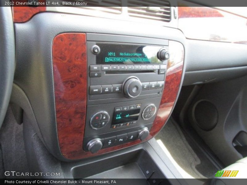 Controls of 2012 Tahoe LT 4x4