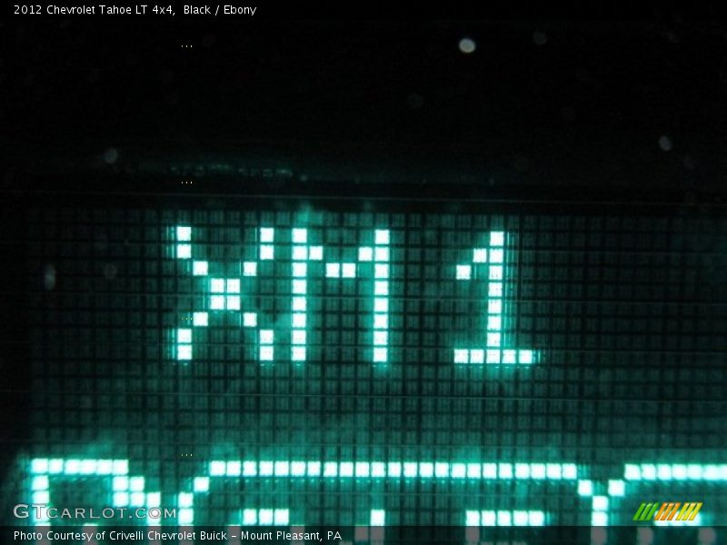 Black / Ebony 2012 Chevrolet Tahoe LT 4x4
