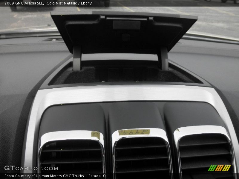 Gold Mist Metallic / Ebony 2009 GMC Acadia SLE