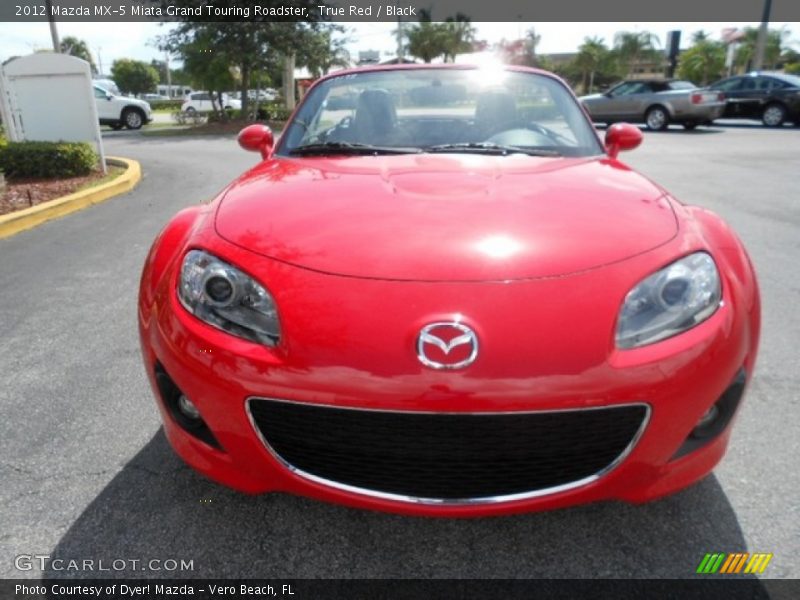 True Red / Black 2012 Mazda MX-5 Miata Grand Touring Roadster