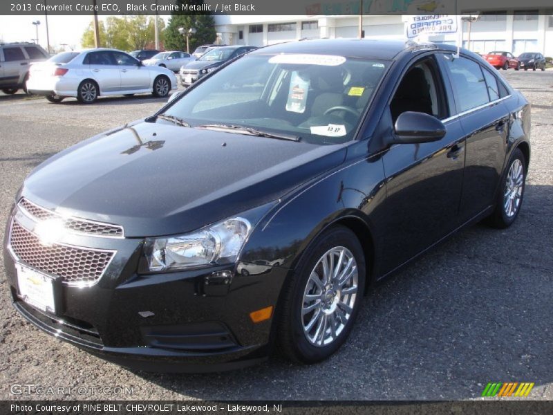 Black Granite Metallic / Jet Black 2013 Chevrolet Cruze ECO